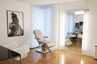 info Medizin Dr. Ahrens Berlin Behandlungsraum