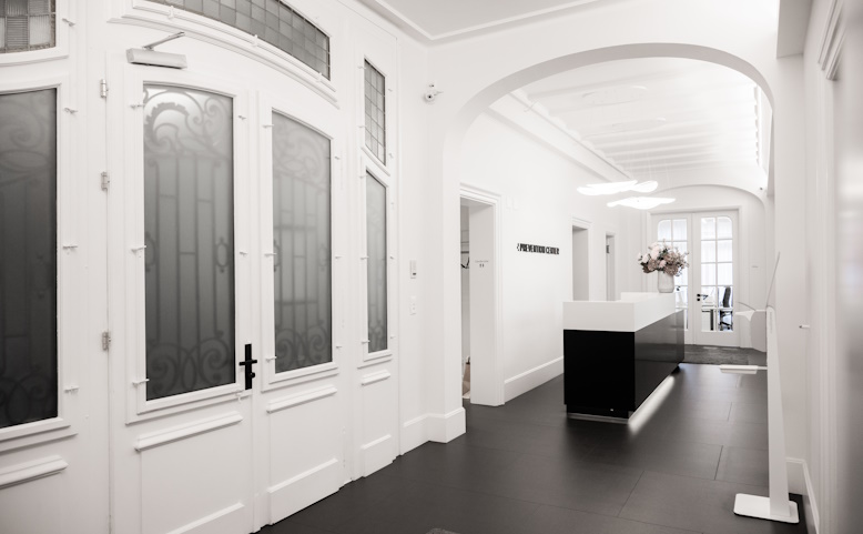 Räumlichkeiten des prevention-centers von Dr. Köhler in Zürich