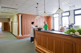 Avila Augenpraxisklinik Empfang