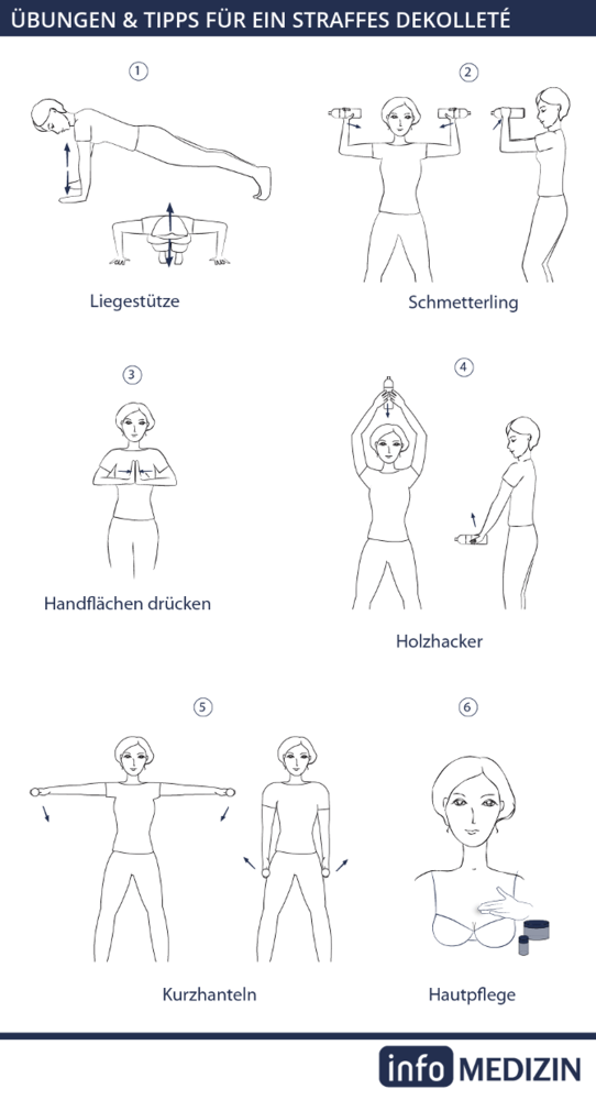 Tipps für straffes Dekolleté