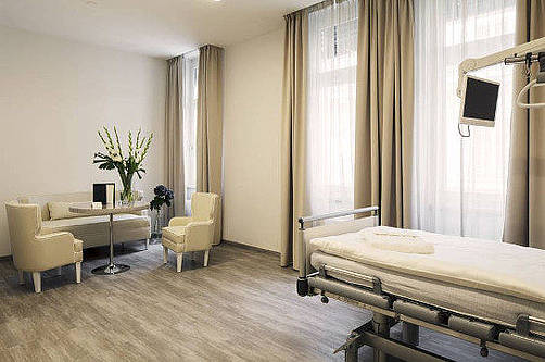 Kuzbari Ordination Patientenzimmer